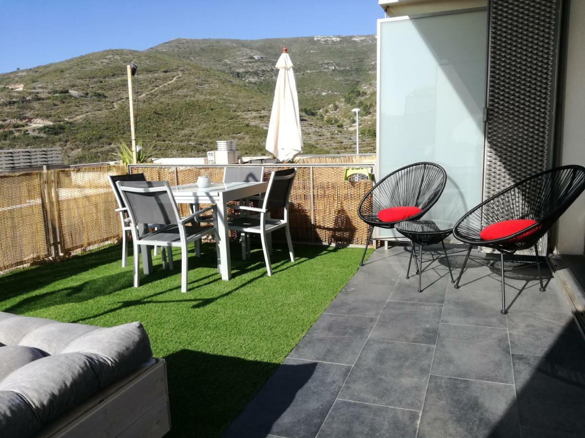 Casa Gran Mirador, 200 M2 ,Vistas Al Mar Y Wifi, Peniscola Villa Exteriör bild